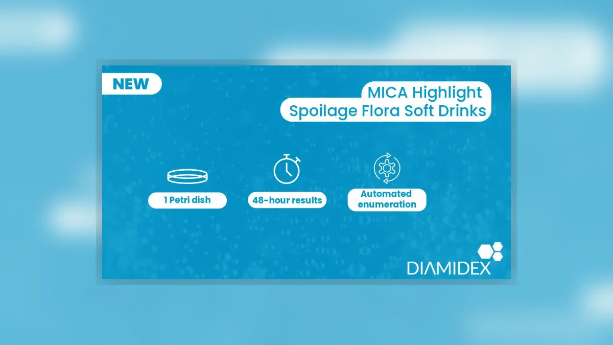 Diamidex launches MICA Highlight Spoilage Flora Soft Drinks